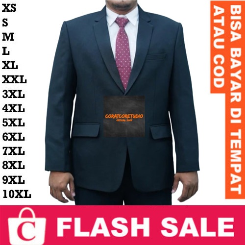 FORTKLASS FORTGLASS RISRUS FASHION CORATCORETUDIO Jas Pria Blazer Cowok Long Suit Basic Plain Blazer