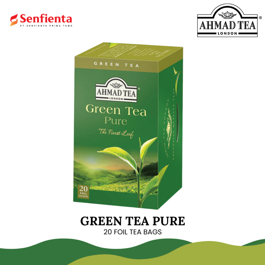 

Ahmad Tea Green Tea Pure 20's - 40 gr
