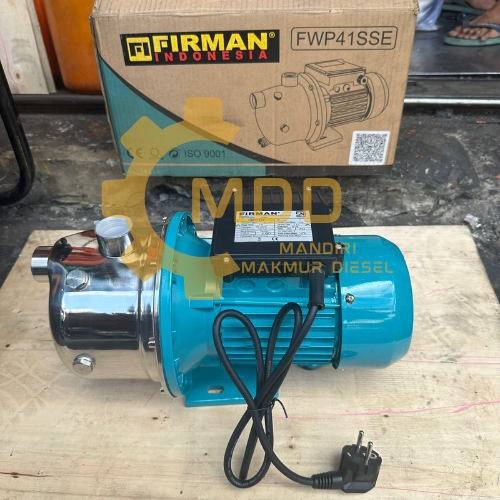 Pompa Air SEMIJET Steinless 1" FIRMAN FWP61SSE / Water Pump Air Depot Sumur Jetpump 1 Inch FWP 61 SS