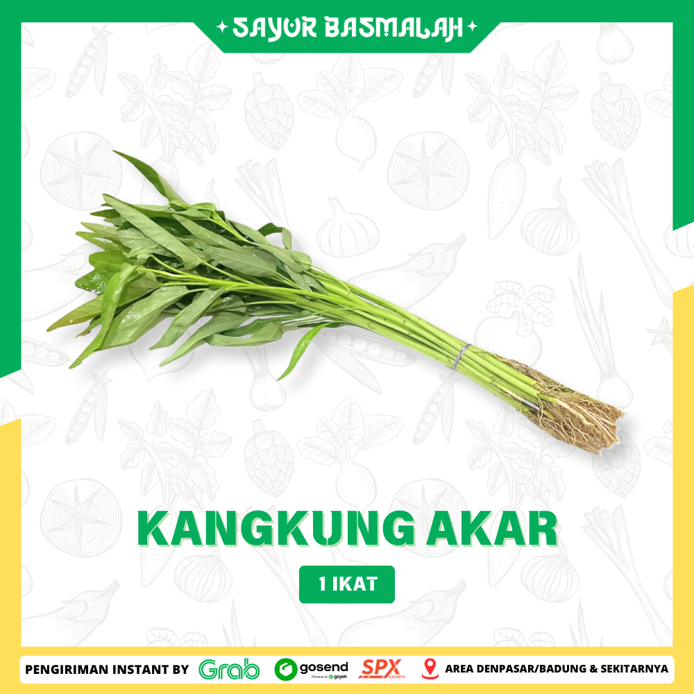 

Sayur Kangkung Akar 1 Ikat - Sayur Basmalah