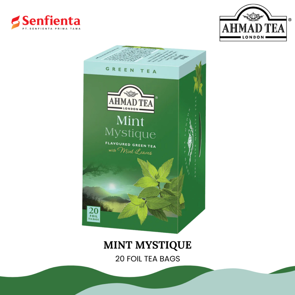 

Ahmad Tea Mint Mystique Green Tea 20's - 40 gr