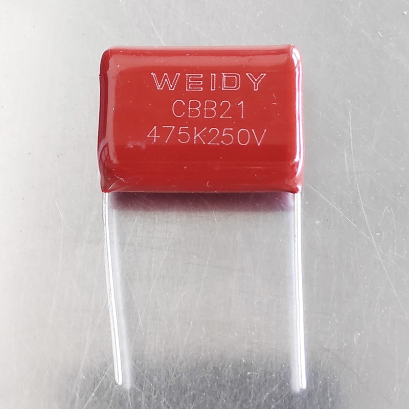 KAPASITOR 475K 250V CBB21 KAPASITOR MILAR 475K 250V METALLIZED POLYPROPYLENE FILM CAPACITOR