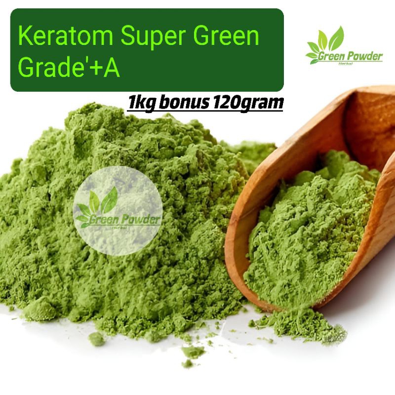 

bubuk hijau gradeA+ 1kg bonus 120gram