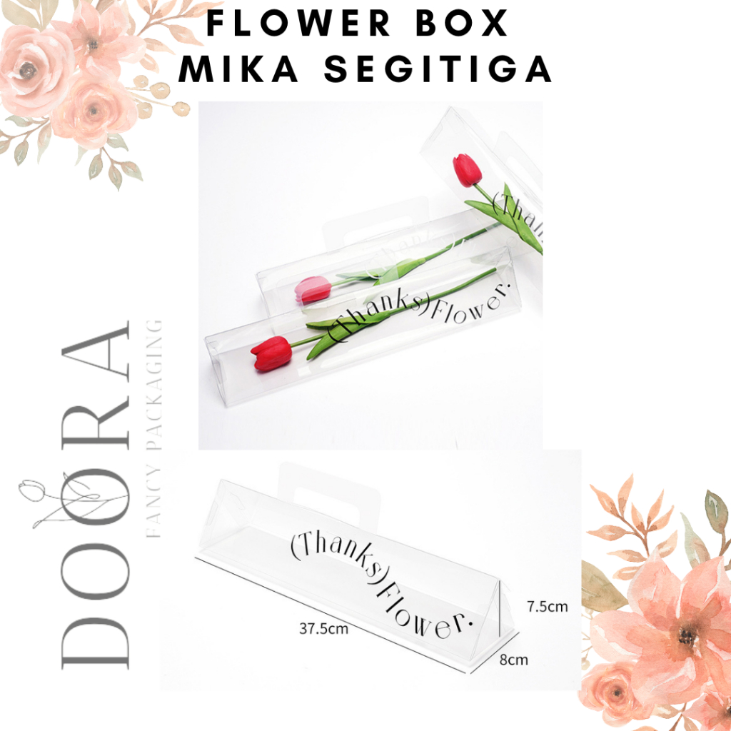 

Flower Box Mika Segitiga Thanks Flower