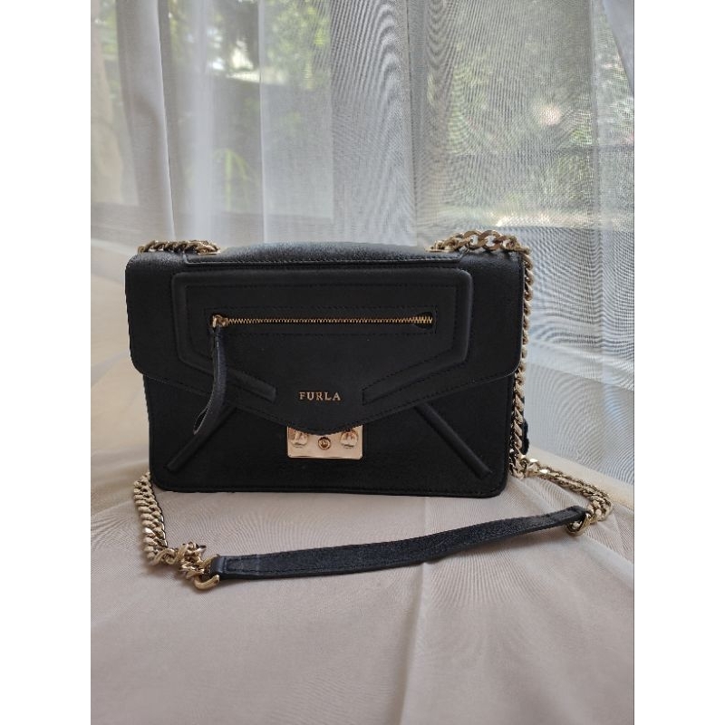 furla chain bag original preloved tas furla