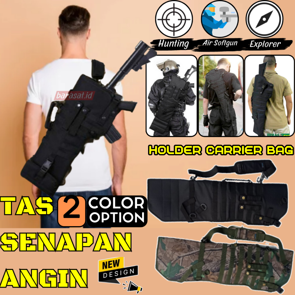 Tas PCP Uklik Garuda Multipump Kantong Sarung Sanapan Angin Airsotgan Untuk Semua Jenis dan Merk