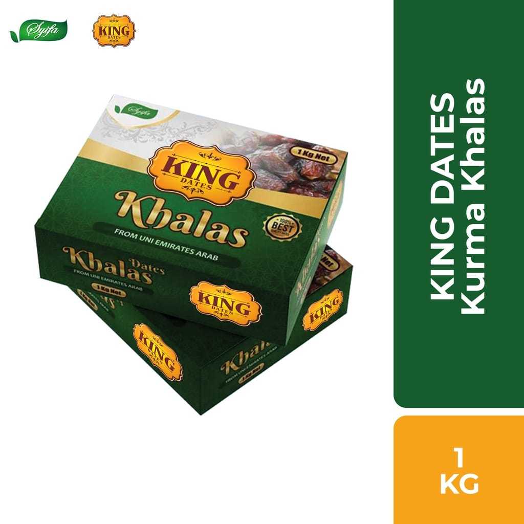 

kurma king khalas 1kg dan 500gram