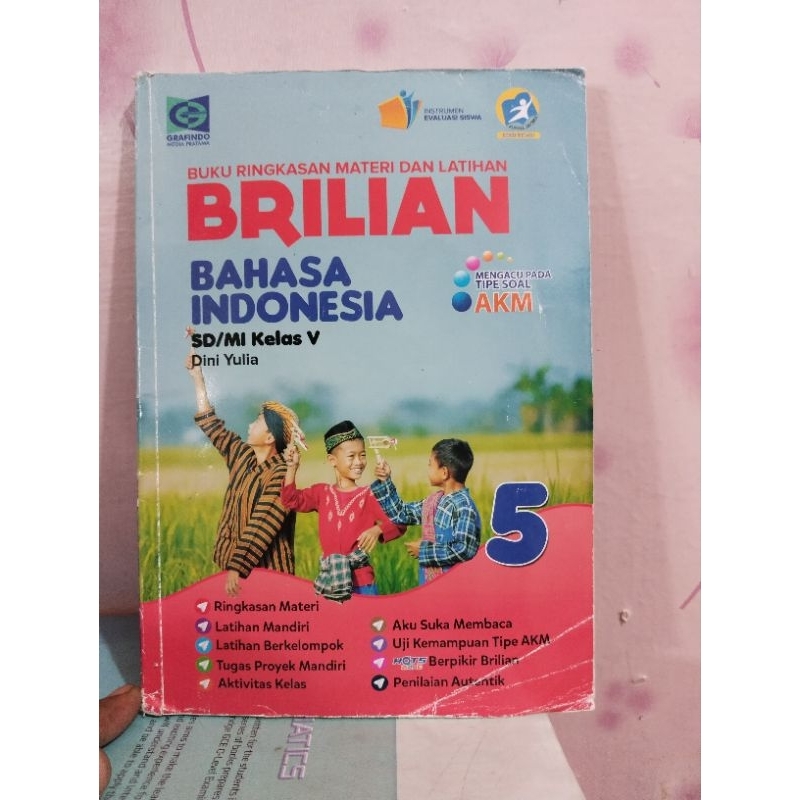 buku brilian matematika kelas 5/V sd mi grafindo akm