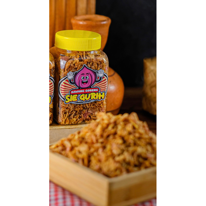 

Bawang Goreng Premium Paket Hemat 3 Toples 100gr