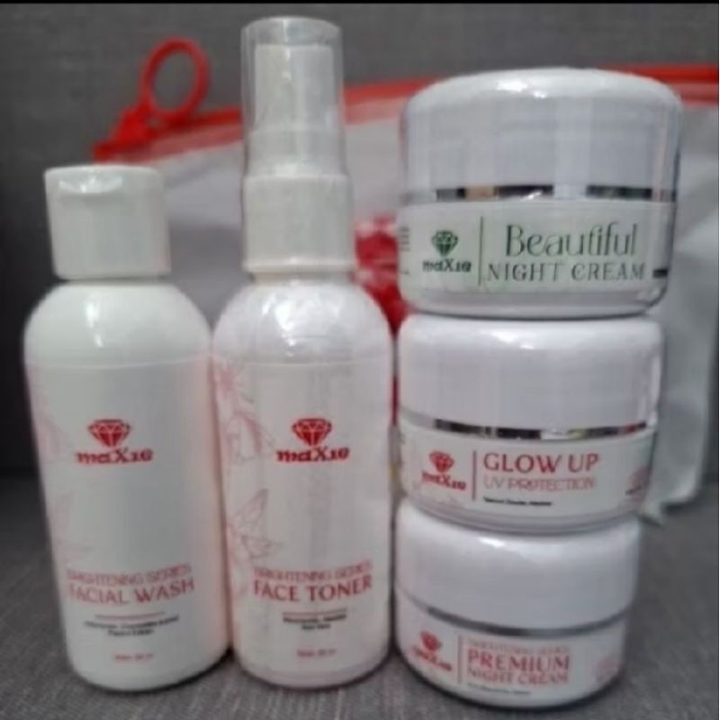 MAXIE GLOW PAKET 5in1 / PAKET FLEK MAXIE GLOW