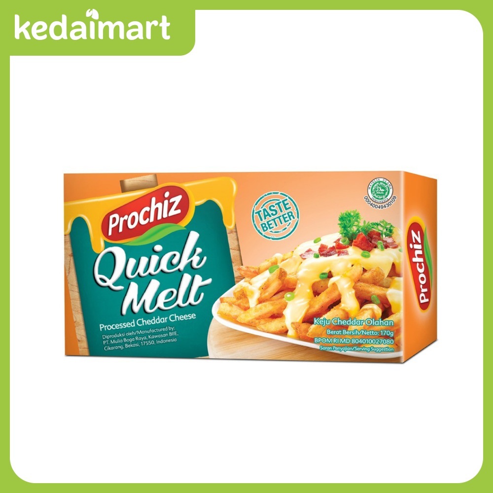 

FS - Keju Cheddar Quick Melt ProChiz 160 Gram