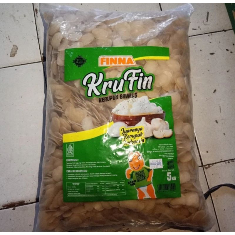 

Finna Krufin Krupuk Bawang 5kg