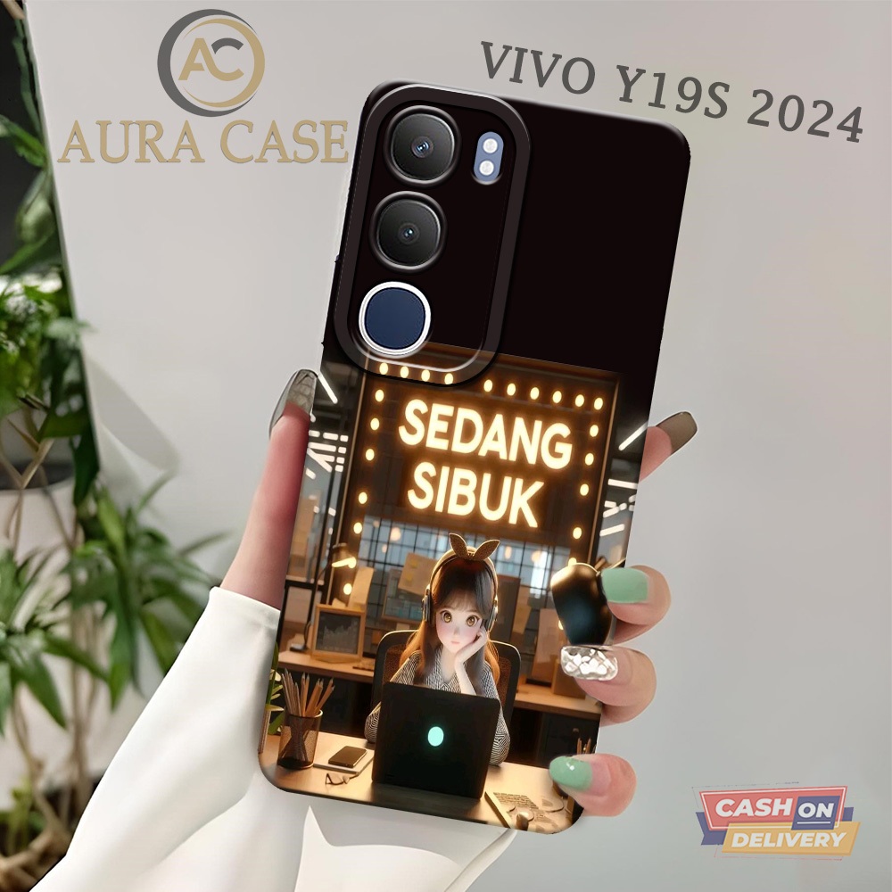 Aura Case VIVO Y19S 2024 Terbaru - Fashion Case PASANGAN COUPLE - Casing VIVO Y19S 2024 - Kesing Hp 