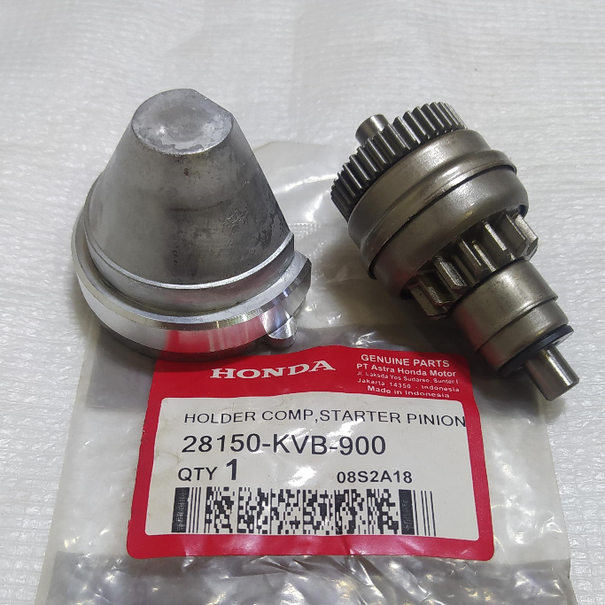 GIGI PINION STATER GRANAT SET TUTUP VARIO KARBU BEAT KARBU BEAT FI SCOOPY SPACY ORIGINAL