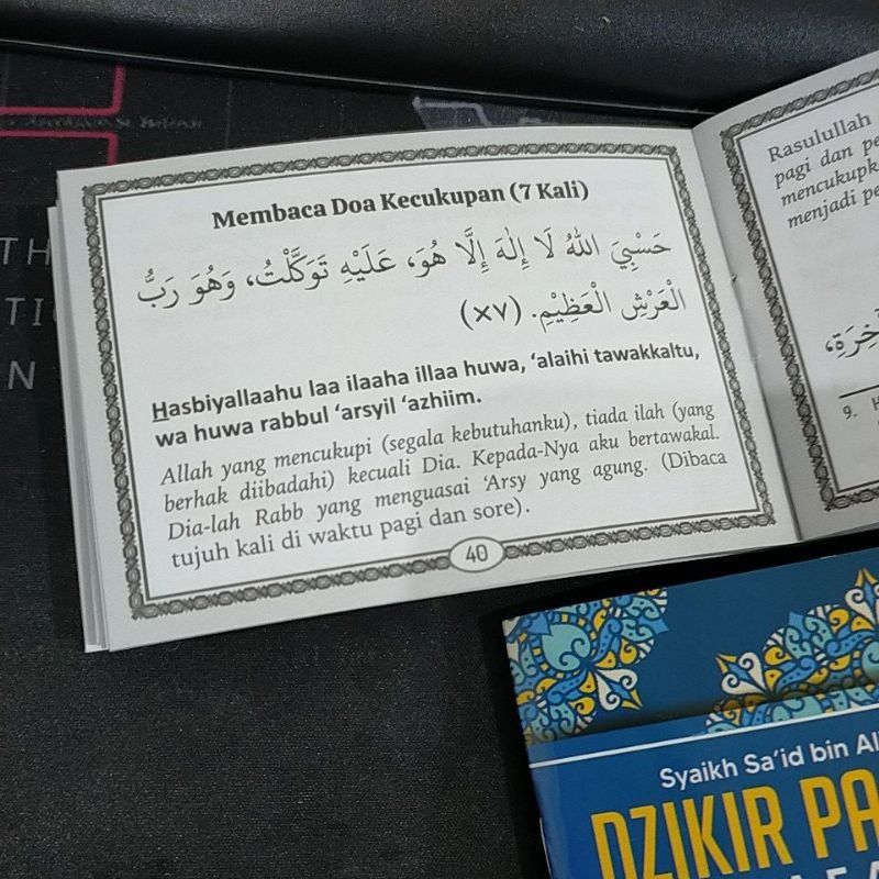 Al matsurat dzikir pagi dan petang saku