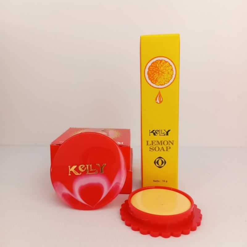 Paket Kelly Lemon Soap 15g & Cream Kelly 5g
