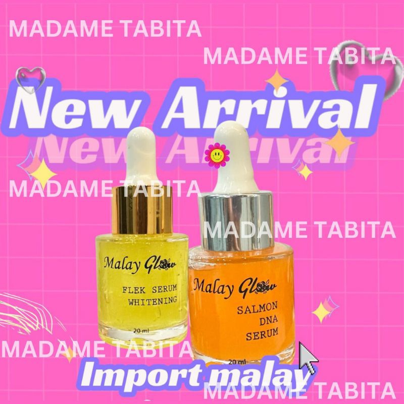 MADAME - SERUM MALAYSIA DNA SALMON SERUM & FLEK WHITENING SERUM