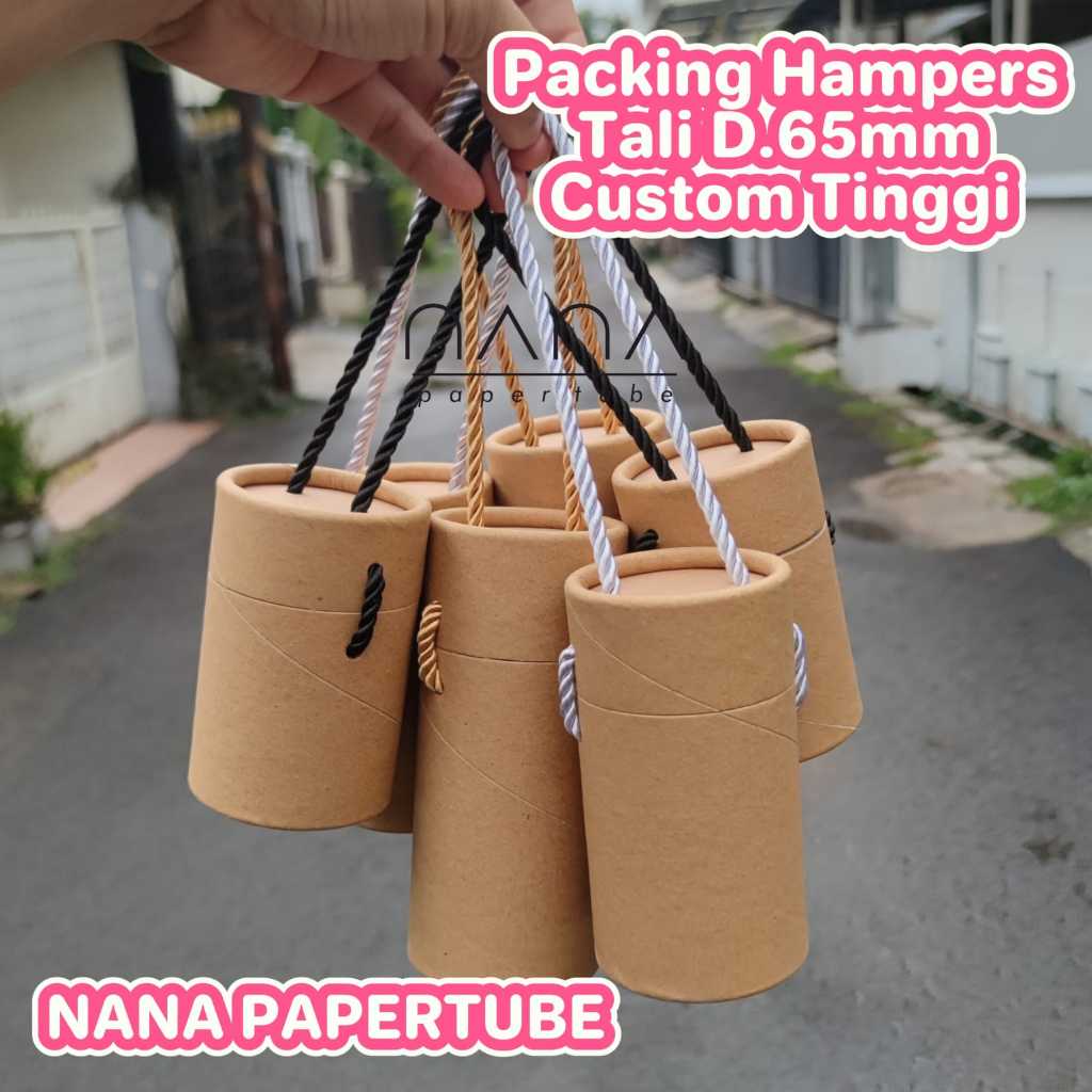 

[PACKING HAMPERS TALI D.65] Nana Paper Tube Diameter 6.5 CM (Packing serbaguna)