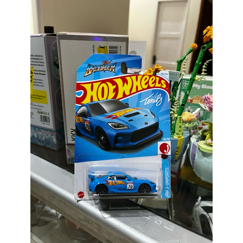 Hotwheels toyota gr86 cup biru