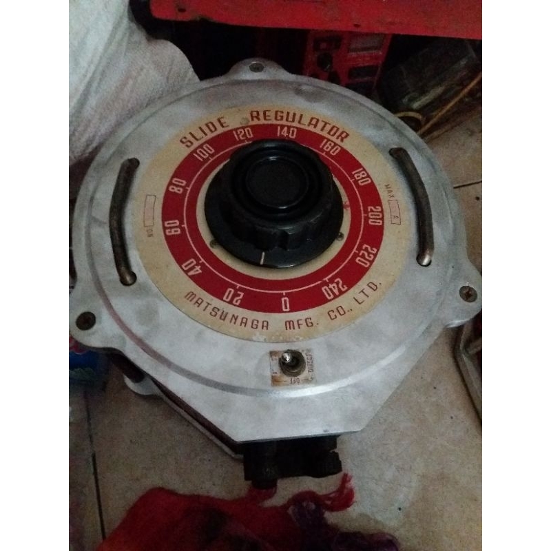 SLIDE REGULATOR MATSUNAGA 3KVA JAPAN