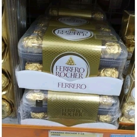 

Ferrero Rocher T-16 200gr / Coklat Ball Premium