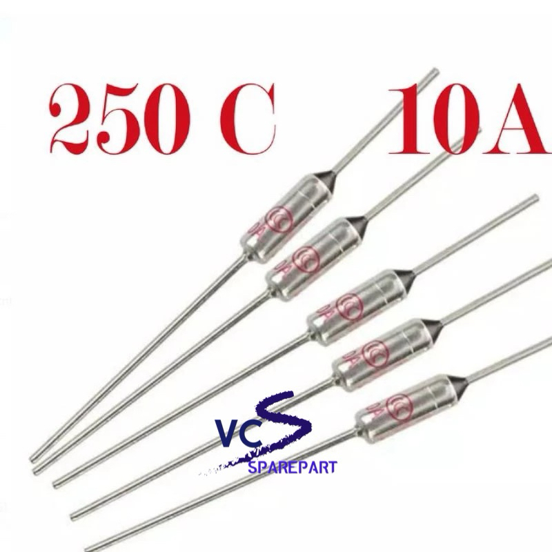 Termofius FUSE Setrika 1OA 250V 250°C