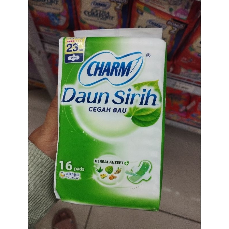 pembalut CHARM Daun Sirih
