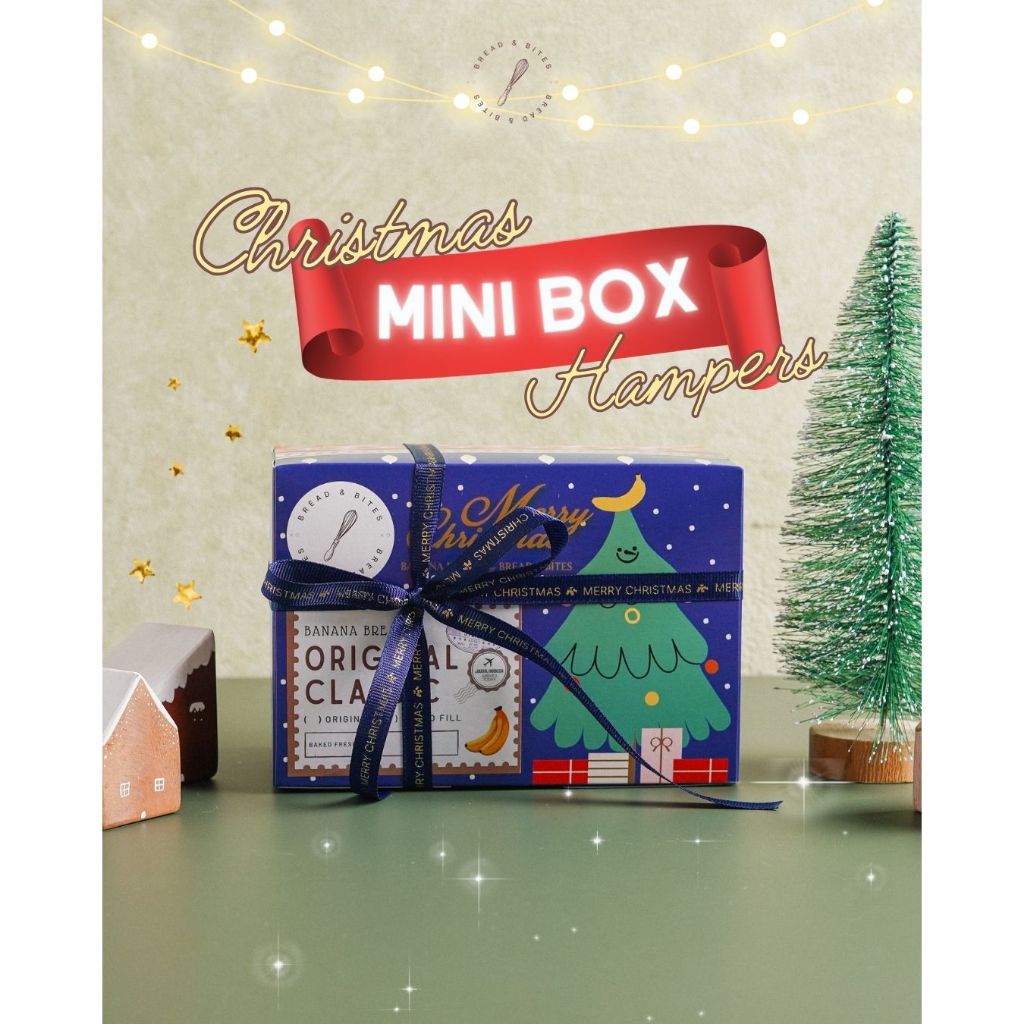 

Christmas Hampers Natal - MINI BOX - Banana Bread Banana Cake