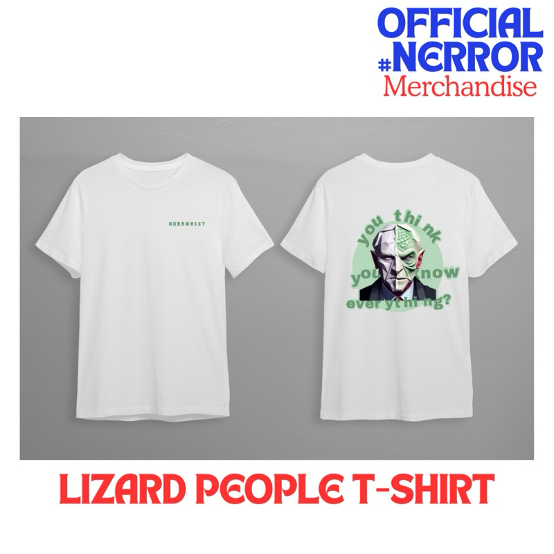 LIZARD PPL T-SHIRT — OFFICIAL MERCHANDISE BY NESSIE JUDGE || #MerchNERRORIST