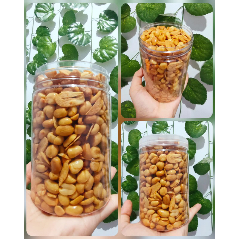 

Kacang Bawang Goreng Renyah Asin Toplesan Segel