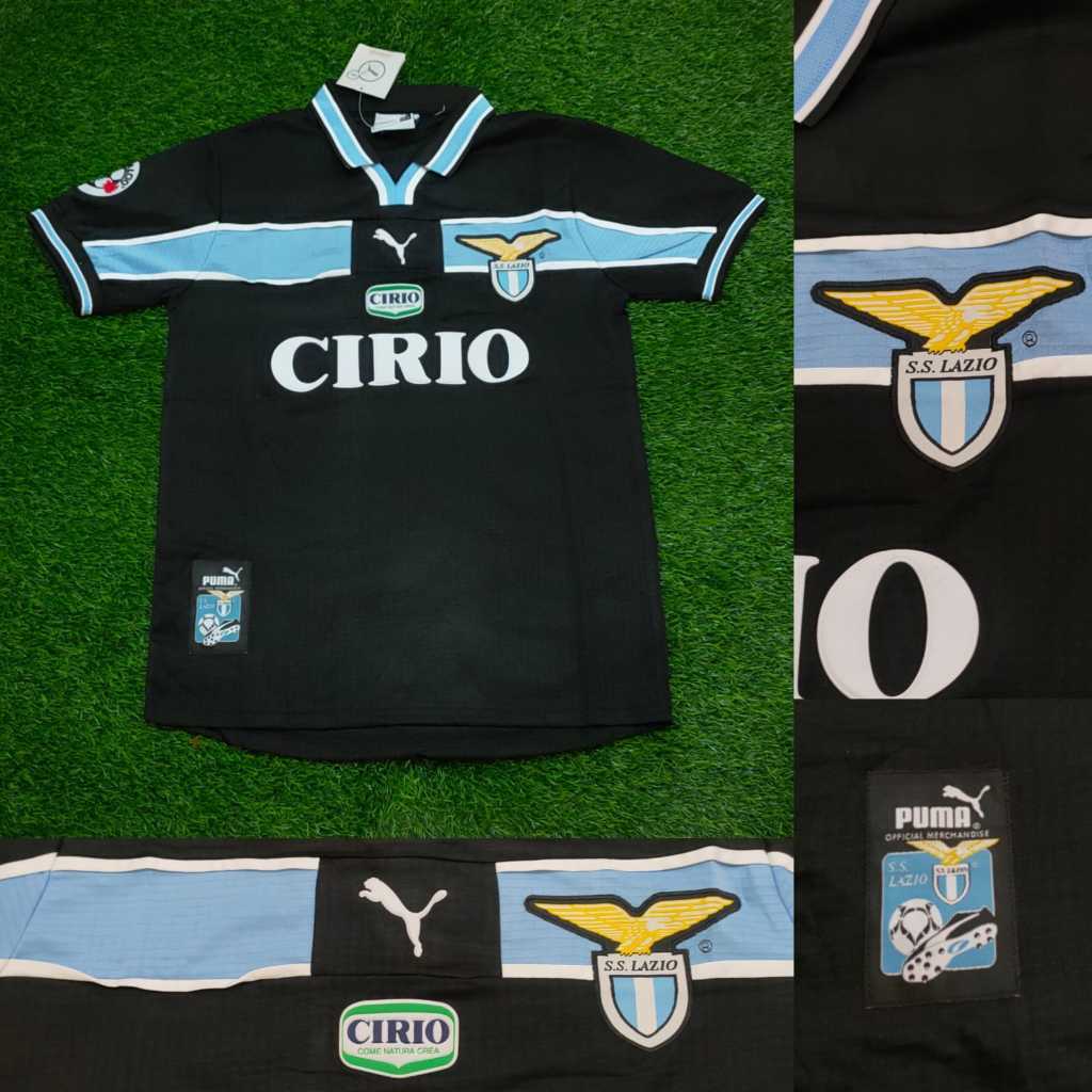 JERSEY RETRO VINTAGE LAZIO AWAY CIRIO 1998/1999 GRADE AAA CLASSIC