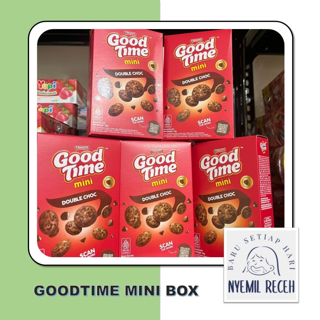 

Good Time Mini Box 50Gr Kukis