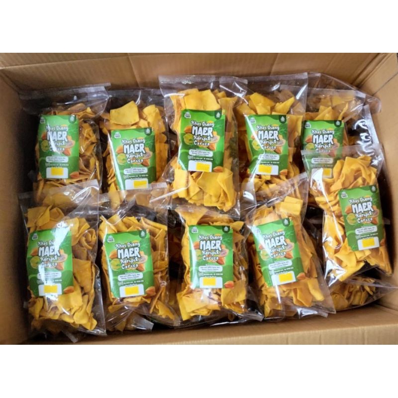

PAKET USAHA CRISPY CARICA DIENG ISI 5 BKS SUPER HEMAT KERIPIK CARICA DIENG 5 BKS