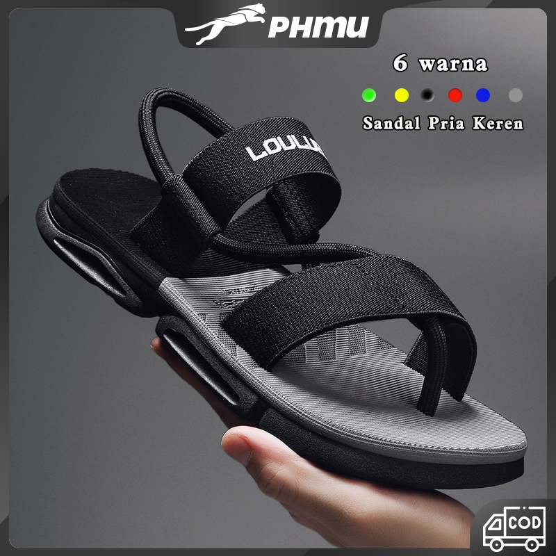 PHMU sandal gunung pria sandal pria terbaru 2026 sandal pria kekinian sandal tali pria sandal outdoo