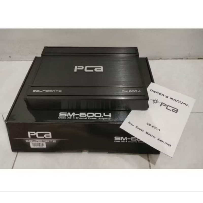 Power 4ch PCA SM 600.4 Original Garansi Resmi