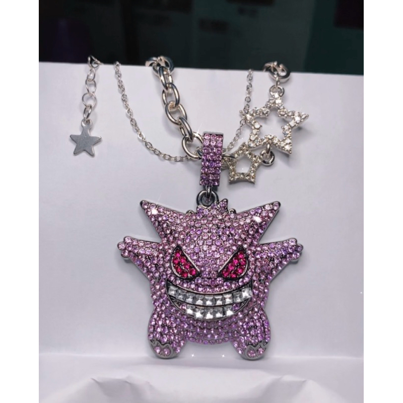 Gengar Necklace Purple