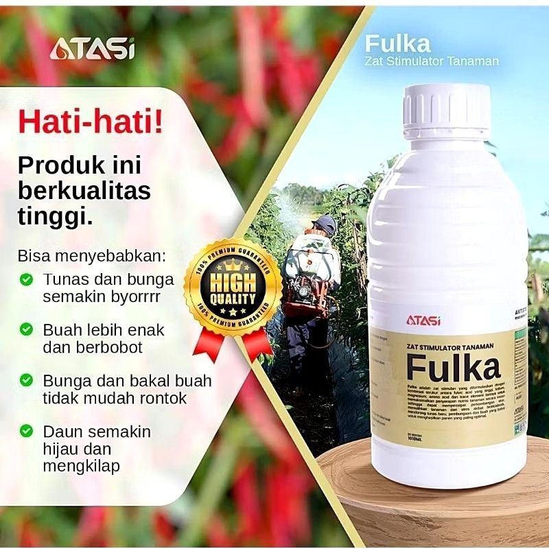 Fulka original kemasan pabrik 1000ml.