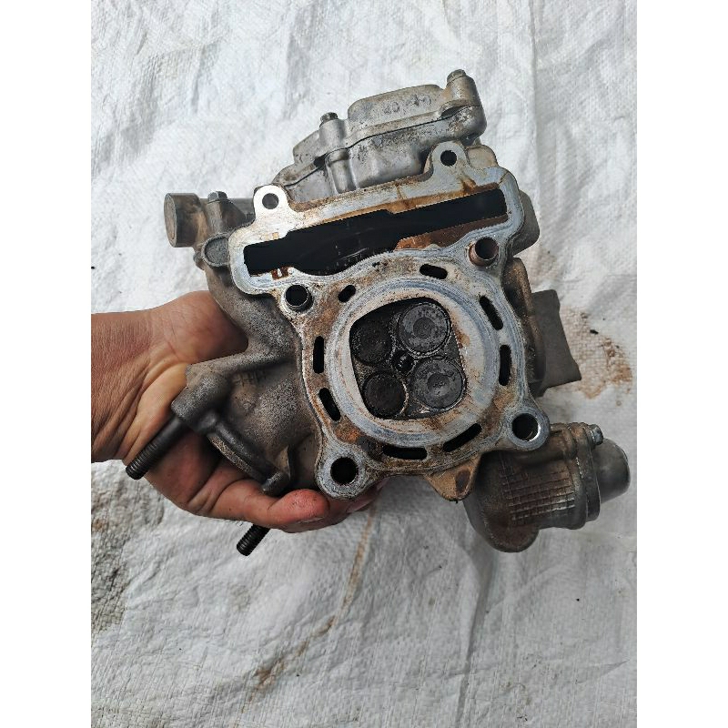 head Kop mesin atas 2PV waterpump klep noken temlar gear sentrik yamaha mxking150 mxking mx king 150