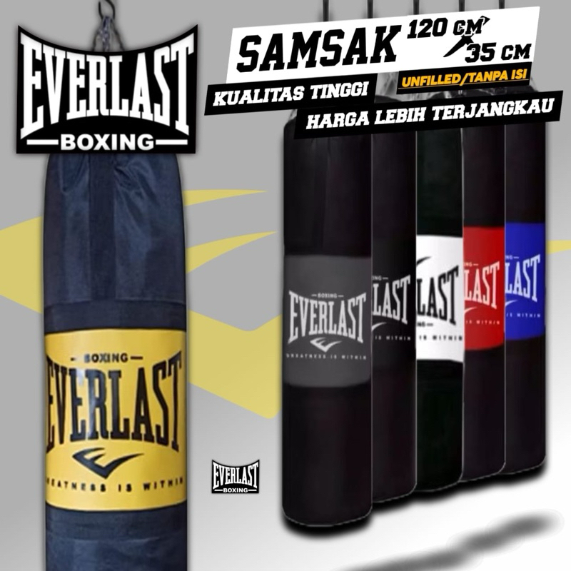 Samsak Tinju Tanpa isi 120cm / Samsak Tinju Muaythai Boxing / Samsak murah Berkualitas