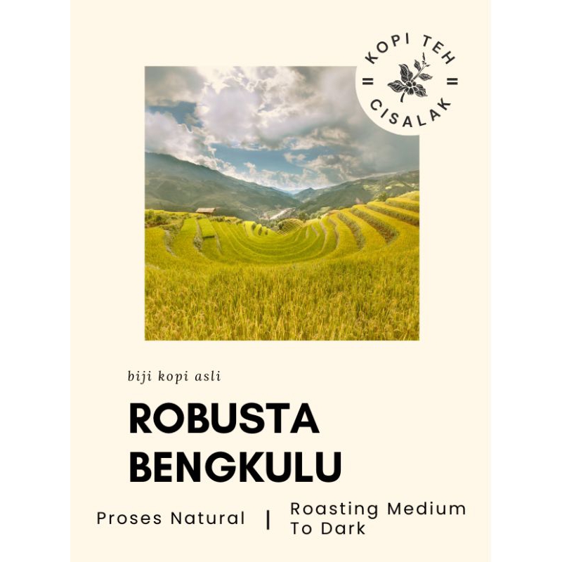 

Kopi Robusta Bengkulu 100gram