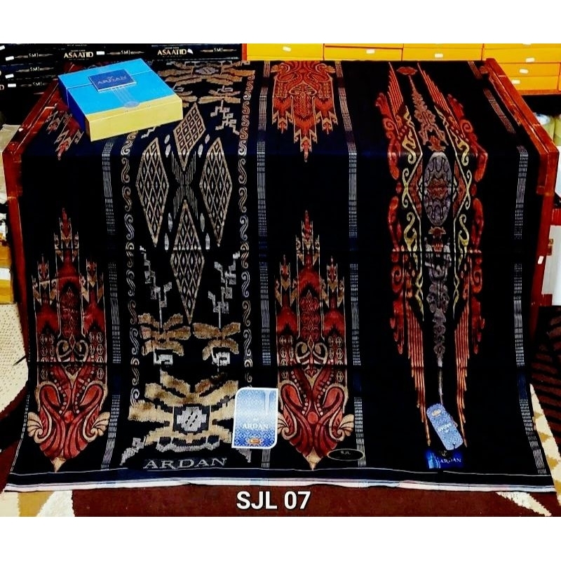 SARUNG ARDAN KETJUBUNG SJL,SGJ,GSE GOLD TERBARU FULL BORDIR