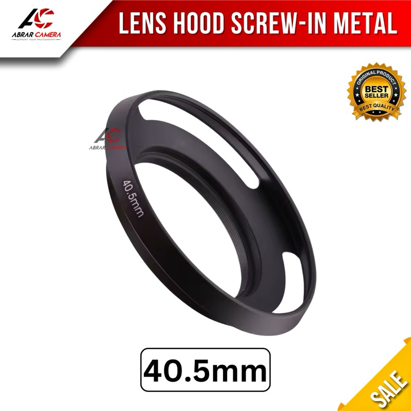 LENSHOOD METAL 40.5mm / LENS HOOD Lensa KIT Sony 16-55mm A6000 A6400 A6500 ZV-E10