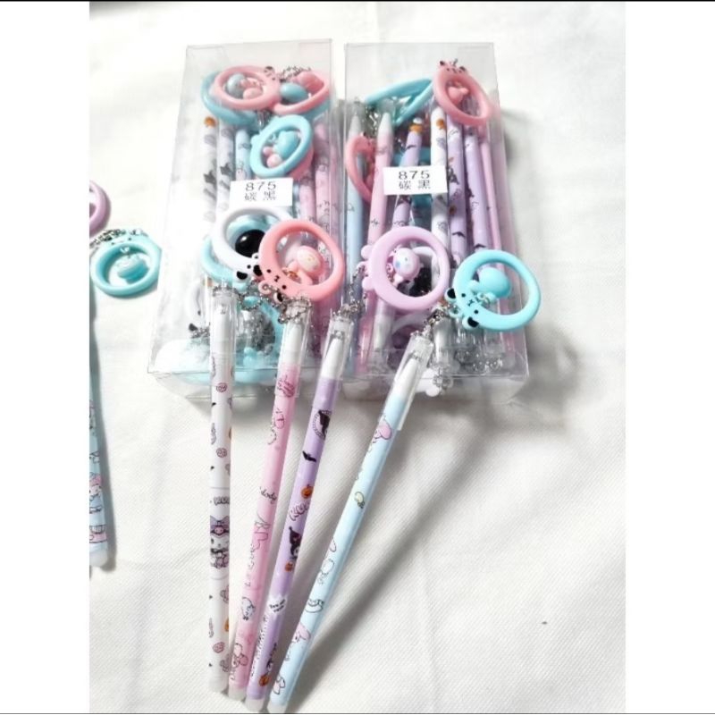 

Pulpen Runcing Gel ada Gantungan Karakter Sanrio Kuromi Melody Nyaman