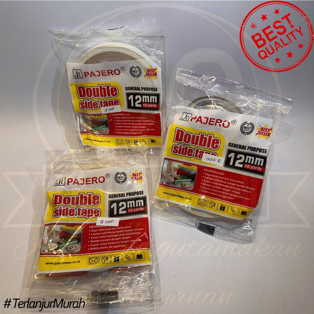 

Double Tape kecil/ Double tape Pajero 12 mm