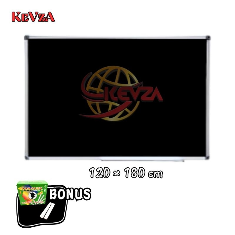 

Papan Tulis Blackboard + Standing Besi 120 × 180 cm