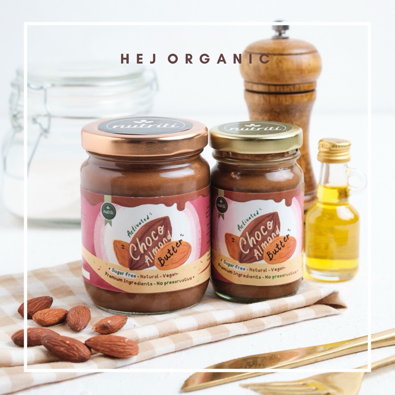 

Activated Choco Almond Butter Egg Free Dair Free By Nutriti y