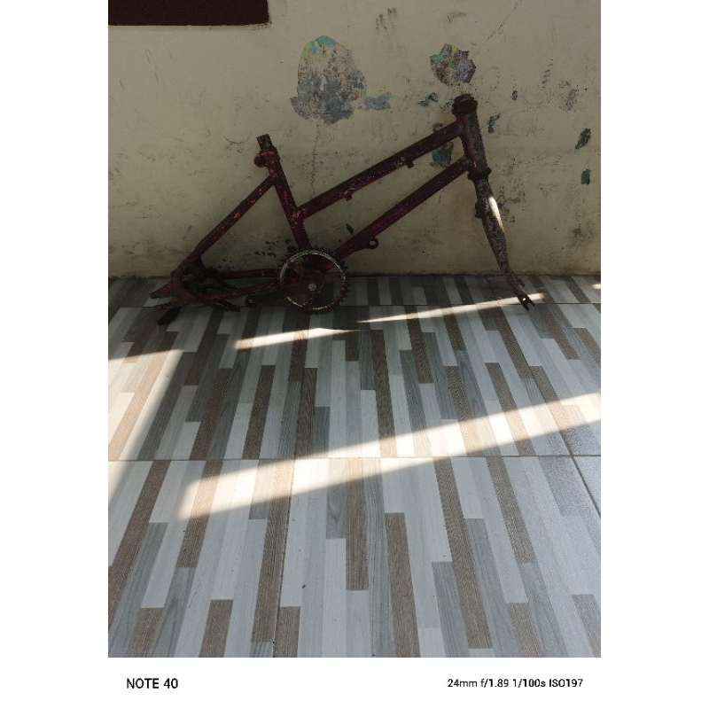 framefork sepeda mini gudel anak 16 antiq second
