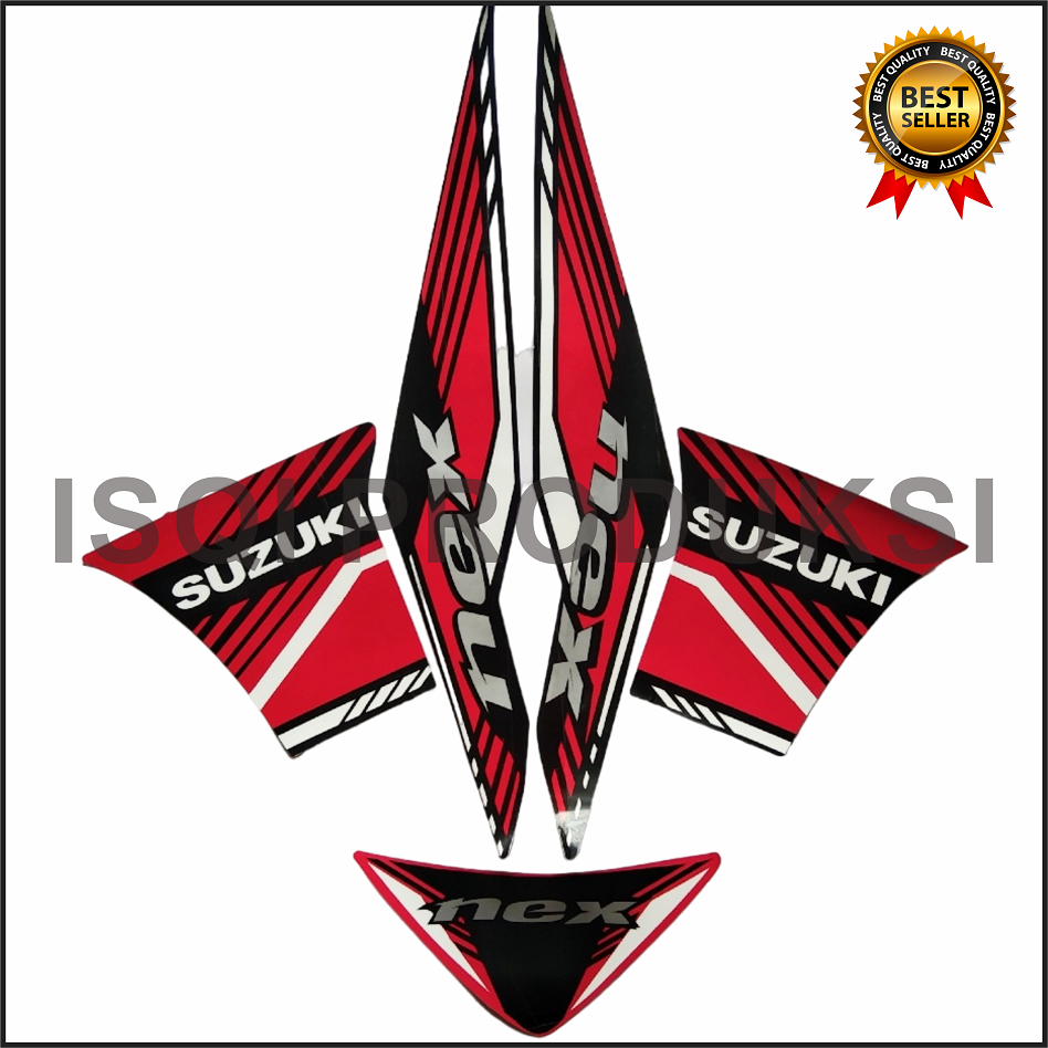 STIKER STRIPING STANDAR SUZUKI NEX 2014