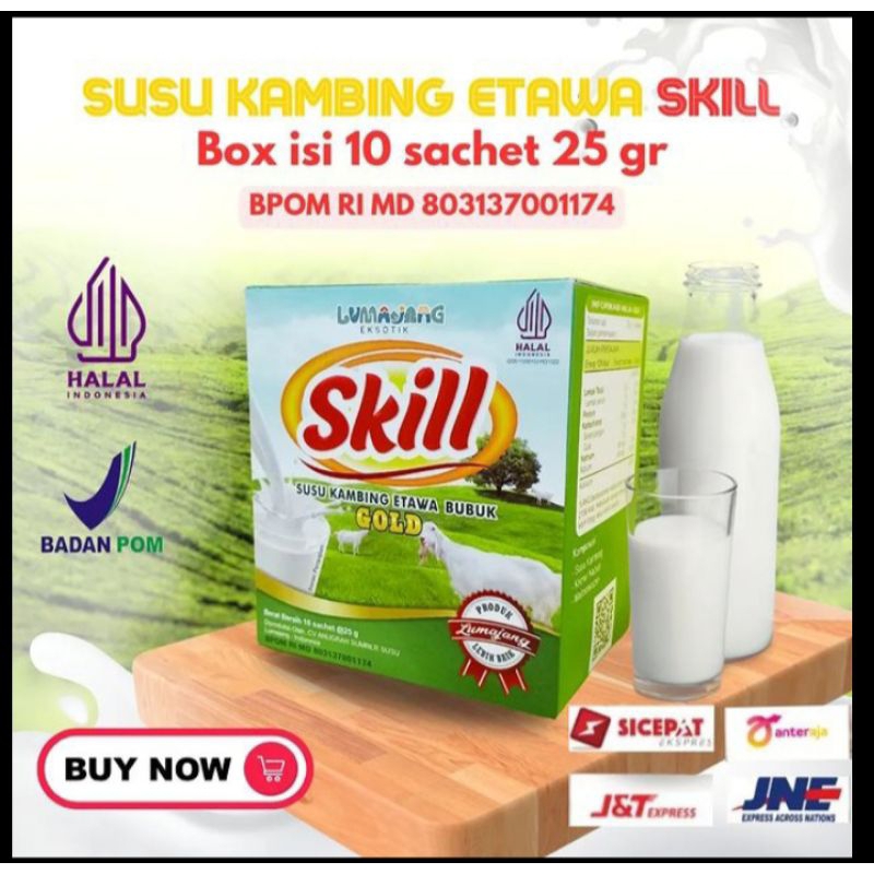 

Susu kambing etawa skill full cream