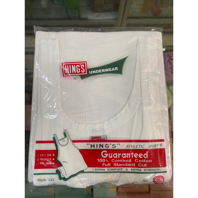 HINGS SINGLET PRIA | HINGS HIJAU HONGKONG ASLI | HING’S